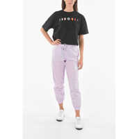 Imbracaminte Converse Dama - Tricouri Converse All Star Chuck Taylor Crew-Neck Crystal Energy Cropped T-Shi Black Femei (BM 9321311) - B-mall.ro
