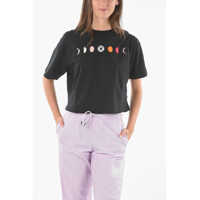 Tricouri All Star Chuck Taylor Crew-Neck Crystal Energy Cropped T-Shi Femei