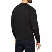 Bluze Tommy Hilfiger pentru Barbati - Bluze Tommy Hilfiger LOGO FLEECE SWEATSHIRT Black Barbati (BM 9321737) - B-mall.ro