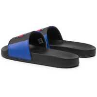 Papuci pentru Barbati - Papuci Tommy Hilfiger MENS BLOCK ARCHIVE POOLSLIDE Black Barbati (BM 9321830) - B-mall.ro