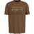 Tommy Hilfiger OUTLINE LINEAR FLAG TEE Brown