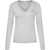 Tommy Hilfiger V-NECK LONG SLEEVE T-SHIRT Grey