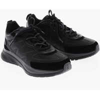 Sneakers Leather And Fabric Ute Trainer Sneakers Barbati