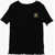 Converse All Star Chuck Taylor Ribbed Crew-Neck T-Shirt With Scallope Black