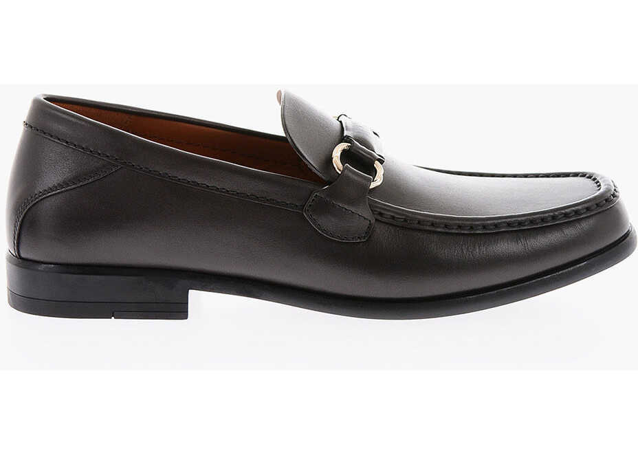 Mocasini Ermenegildo Zegna Leather Vittorio Loafers Brown Barbati (BM 9322709) 2