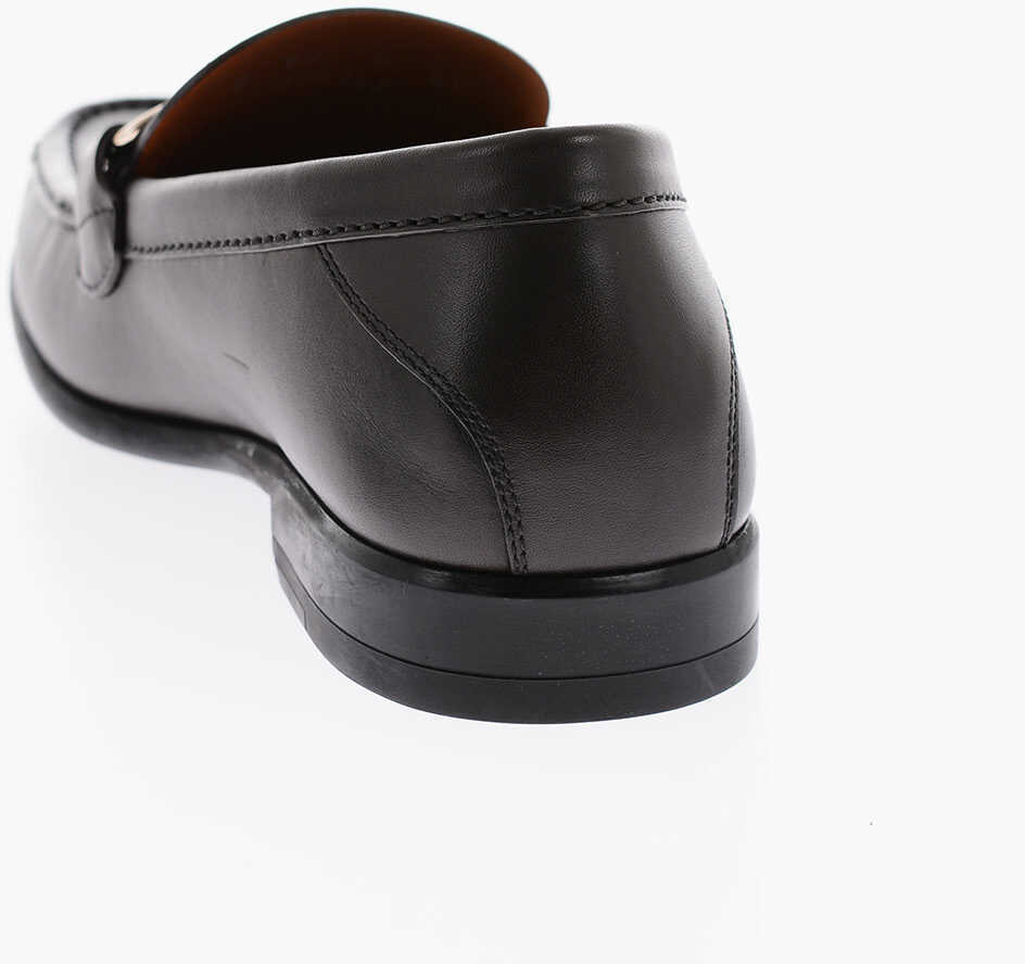 Mocasini Ermenegildo Zegna Leather Vittorio Loafers Brown Barbati (BM 9322709) 3