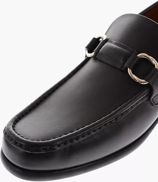 Mocasini Ermenegildo Zegna Leather Vittorio Loafers Brown Barbati (BM 9322709) 4