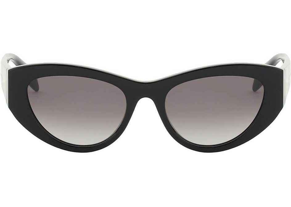 Alexander McQueen Seal Logo Sunglasses BLACK BLACK GREY image0