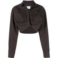 Camasi Cargo Cropped Shirt Femei