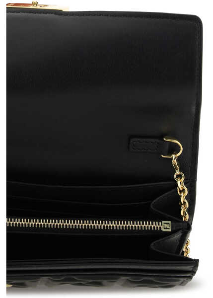 Portofele Fendi Chain Wallet NEROORO SOFT Femei (BM 9324020) 4