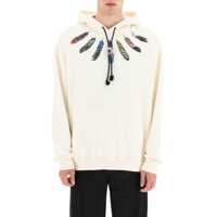 Hanorace Collar Feathers Hoodie Barbati