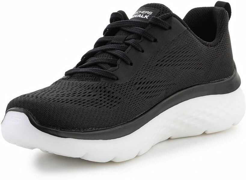 Sneakers SKECHERS Go Walk Hyper Burst Space Insight 124578 - BKW Black Barbati (BM 9326075) 3