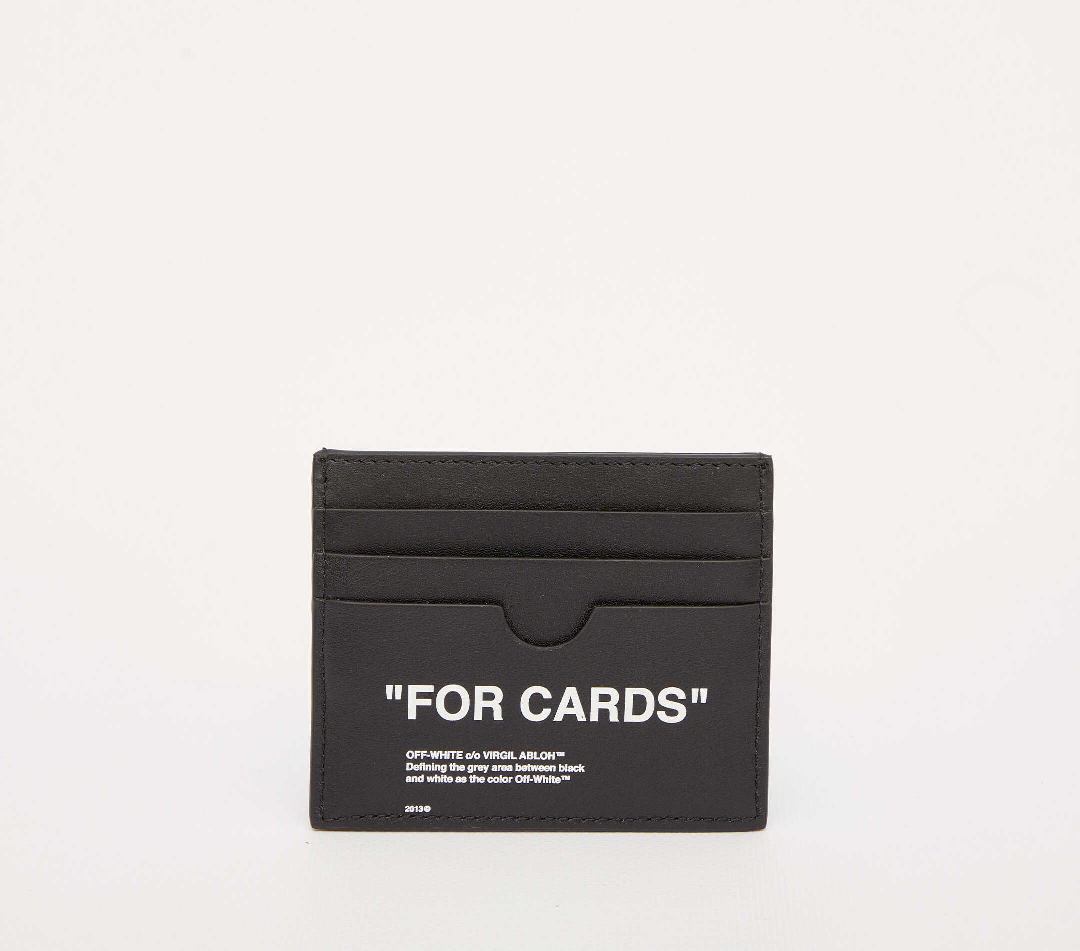 Off-White "For Cards" Cardholder Black