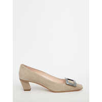 Pantofi cu toc Belle Vivier Suede Pumps Femei