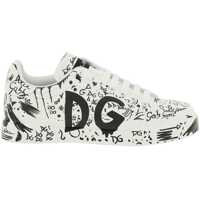 Sneakers Hand-Painted Leather Portofino Sneakers Femei