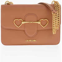 Genti de umar Love Chain Shoulder Strap Faux Leather Bag Femei