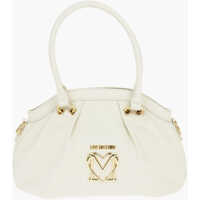 Genti de mana Love Faux Leather Bowler With Front Monogram Femei