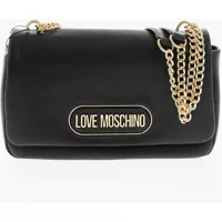 Genti de umar Love Textured Faux Leather Shoulder Bag With Golden Logo Femei