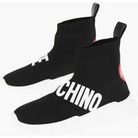 Sneakers Love Embossed Logo Running35 High-Top Sock Sneakers Femei