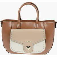 Genti de mana Love Removable Shoulder Strap Faux Leather Tote Bag Femei