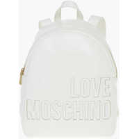 Rucsacuri Love Logo Embossed Solid Color Backpack Femei
