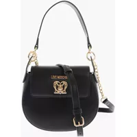 Genti de umar Love Faux Leather Mini Saddle Bag With Golden Closure Turn L Femei