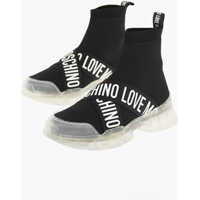Sneakers Love 4Cm Braided Logoed Band Trek45 Sock Sneakers Femei