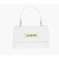 Genti de umar Love Quilted Faux Leather Shoulder Bag With Golden Logo Femei