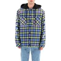 Jachete Check Flannel Padded Overshirt Barbati