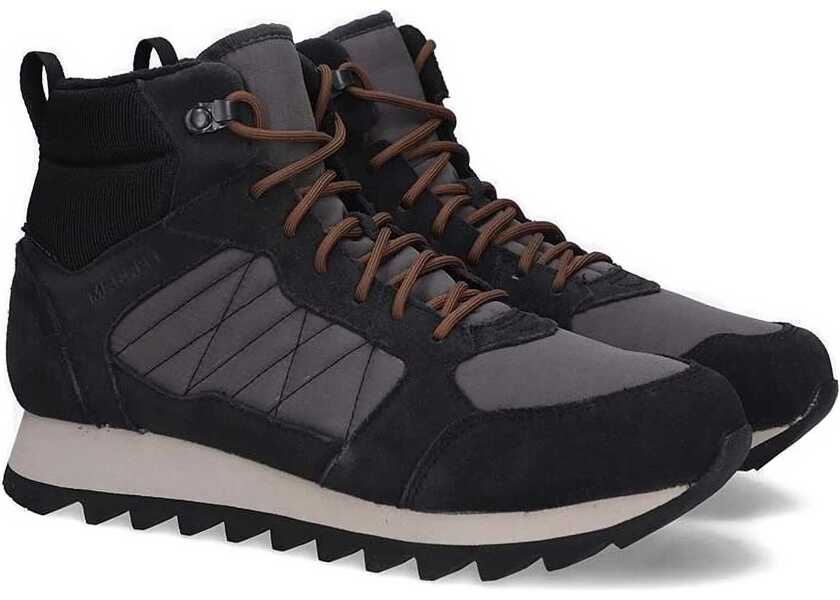 Bocanci de munte Merrell Alpine Sneaker Mid PLR WP 2 Black Barbati (BM 9341570) 2