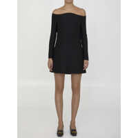 Rochii elegante Crêpe Couture Short Dress Femei