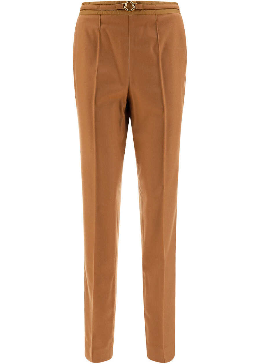Moncler Trousers CAMEL image