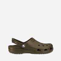 Saboti Crocs Classic 10001 Chocolate Flap Shoes Femei