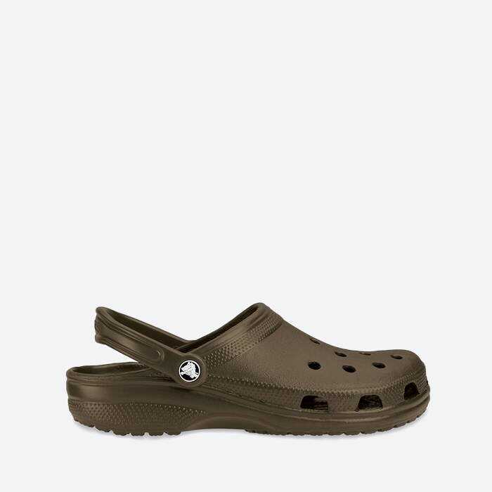 Crocs Crocs Classic 10001 Chocolate Flap Shoes bronze