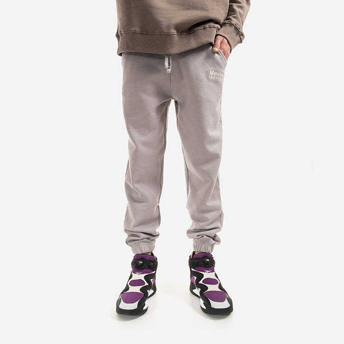 Alpha Industries Organics EMB Regular Jogger 106364 643 SZARY