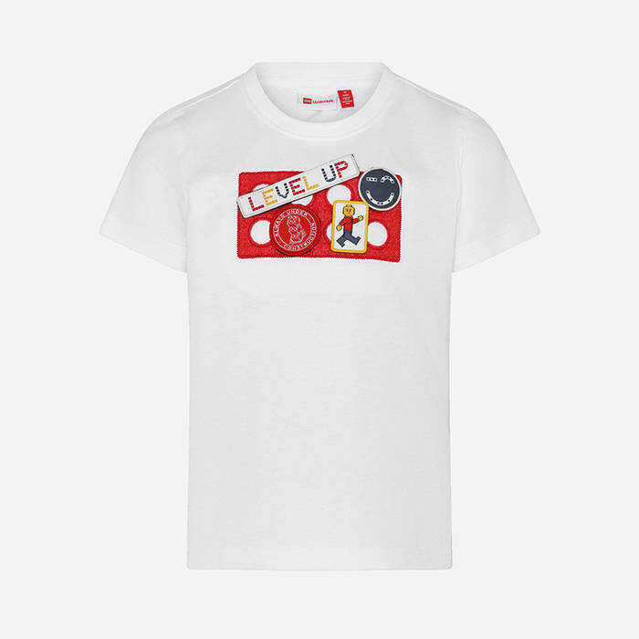 LEGO® Wear Lwticho 302 T-Shirt SS 11010432 100 WHITE