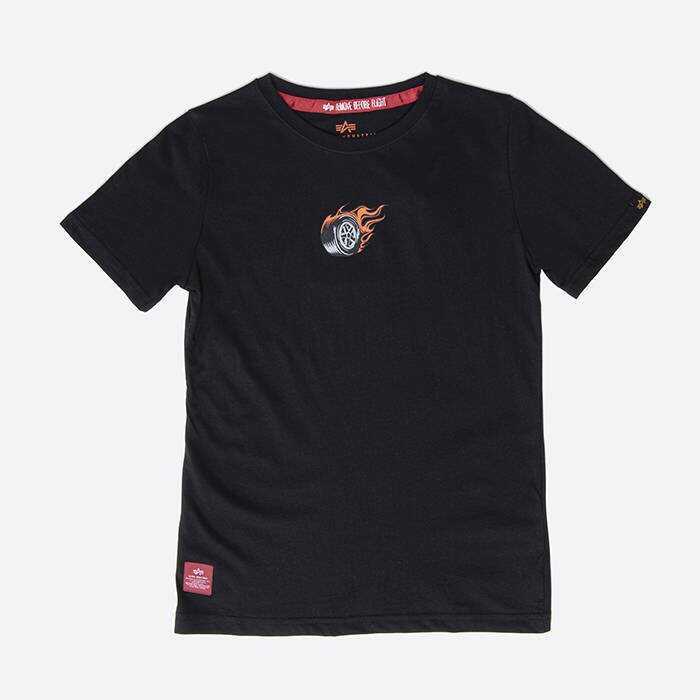 Tricouri Fete Alpha Industries Alpha Industries Hot Wheels Back Print T Kids/Teens T-Shirt 116723 03