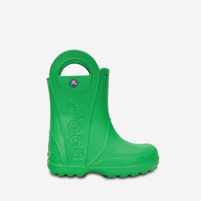 Crocs Handle It Rain Boot Kids 12803 GRASS GREEN GREEN