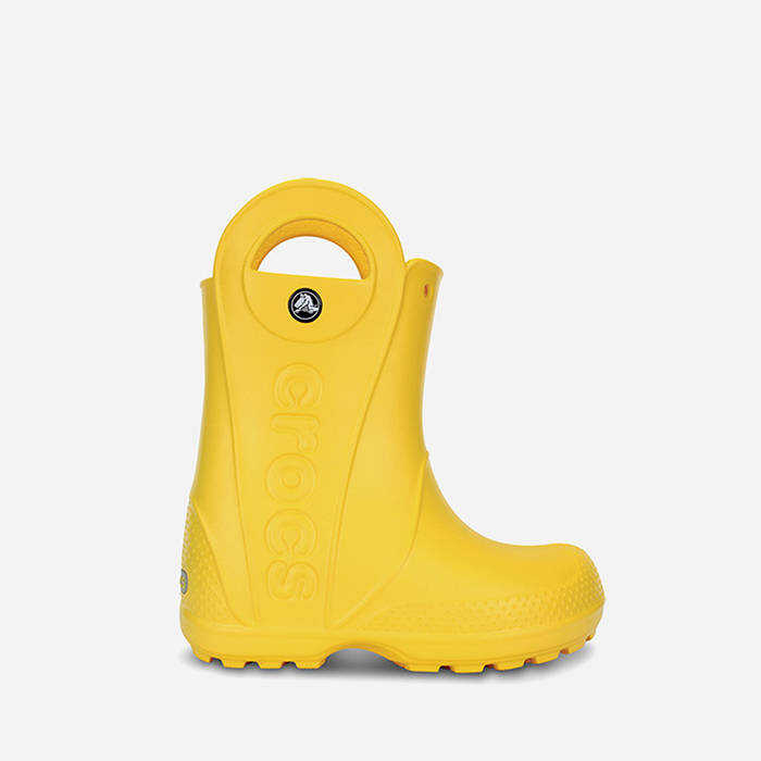 Crocs Handle Rain Boot 12803 Yellow Yellow