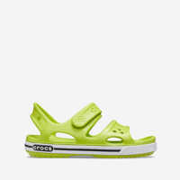 Sandale Crocs Crocband II Sandal PS 14854 lime PUNCH/BLACK sandals Baieti
