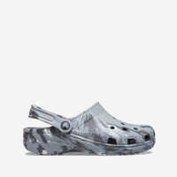 Saboti Crocs Classic Marbled Clog 206867 LIGHT GREY/MULTI Femei