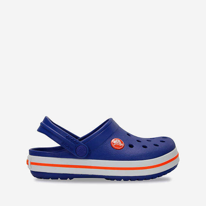 Crocs Flaps Crocs Crocband Kids Clog 207006 CERULEAN BLUE Navy Blue