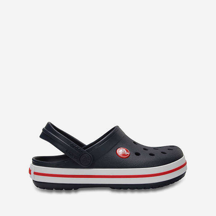 Crocs Classic Kids Clog 207006 NAVY/RED flip flops Navy Blue