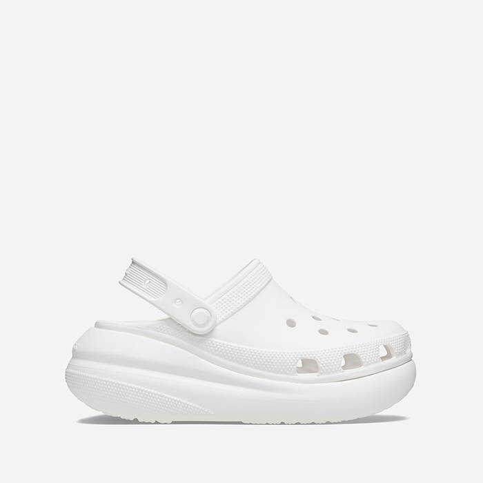 Crocs Flaps Crush Clog 207521 WHITE WHITE