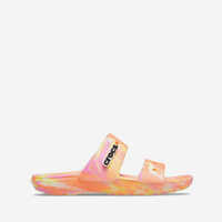 Papuci Crocs Classic Retro Resort Clog 207701 PAPAYA/MULTI Femei