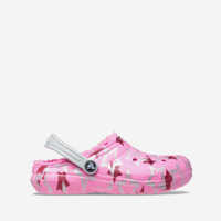 Slapi Crocs Classic LND Disco Dance Party Clog Kids 208085 TAFFY PINK/MULTI Baieti
