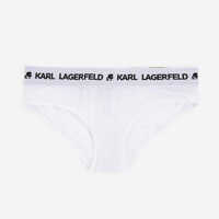 Lenjerie intima Karl Lagerfeld Logo Hipsters 211W2106 100 Femei