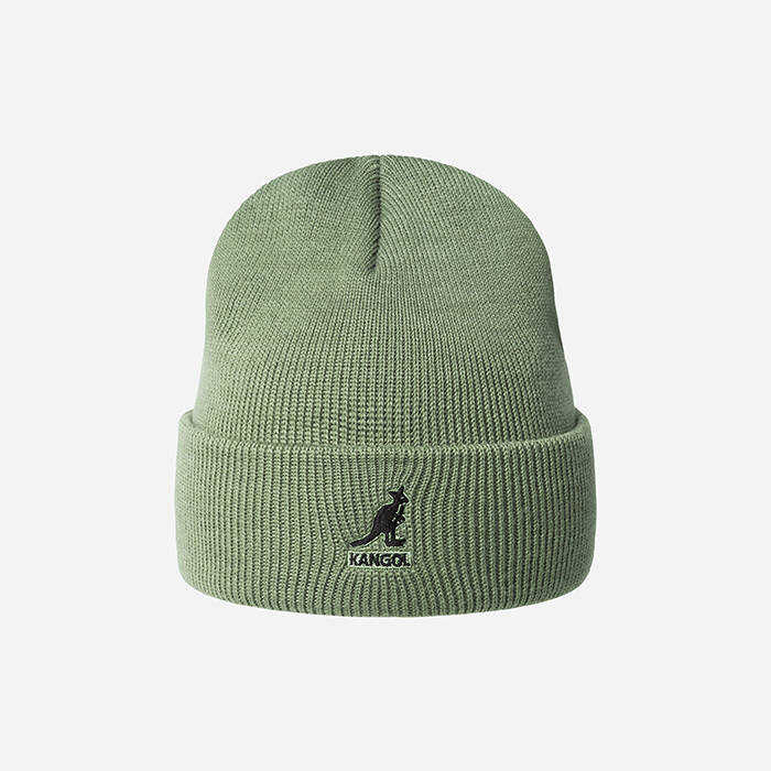 Kangol Acrylic Pull-On cap 2978BC OIL GREEN GREEN