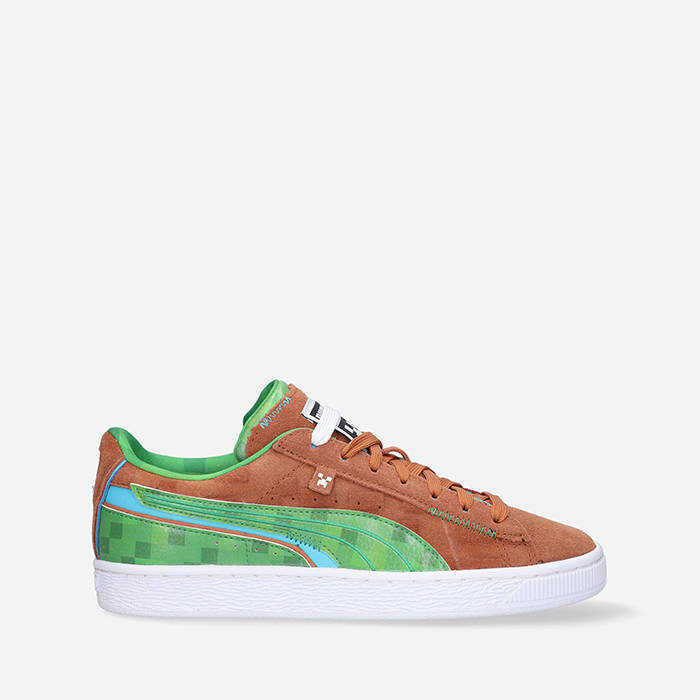 PUMA x Minecraft Suede 384485 01 bronze