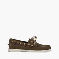Mocasini Sebago Docksides Portland NubuC 7000GA0 DK BROWN loafers Barbati
